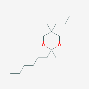 5-Butyl-5-ethyl-2-hexyl-2-methyl-1,3-dioxane