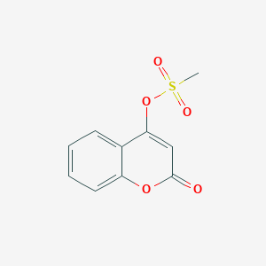 (2-Oxochromen-4-yl) methanesulfonate