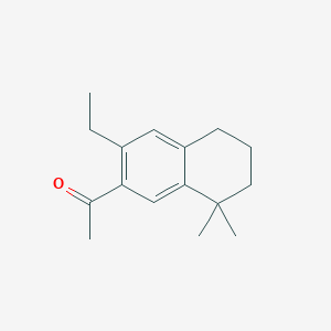 1-(3-Ethyl-8,8-dimethyl-5,6,7,8-tetrahydronaphthalen-2-yl)ethanone