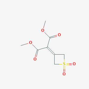 Dimethyl 2-(1,1-dioxothietan-3-ylidene)propanedioate