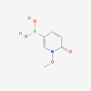 (1-Methoxy-6-oxopyridin-3-yl)boronic acid