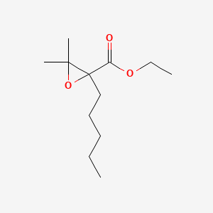 Ethyl 3,3-dimethyl-2-pentyloxirane-2-carboxylate