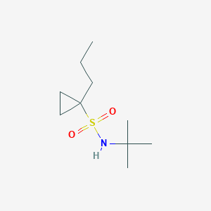 N-(1,1-Dimethylethyl)-1-propylcyclopropanesulfonamide