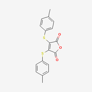 3,4-Di[(4-methylphenyl)thio]-2,5-dihydrofuran-2,5-dione