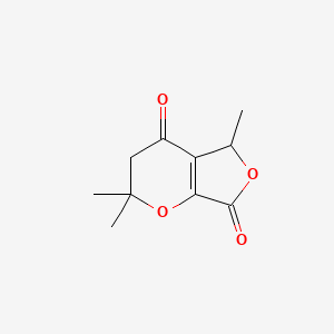 2,2,5-Trimethyl-2H-furo(3,4-b)pyran-4,7(3H,5H)-dione