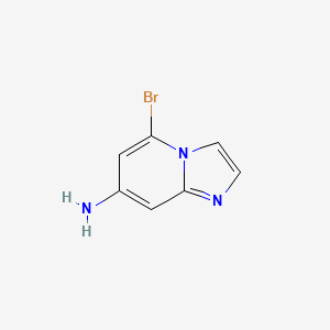 3-Bromo-1H-imidazo[1,2-a]pyridine-7-amine