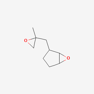 2-[(2-Methyloxiran-2-yl)methyl]-6-oxabicyclo[3.1.0]hexane