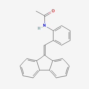 N-(2-(9H-fluoren-9-ylidenemethyl)phenyl)acetamide