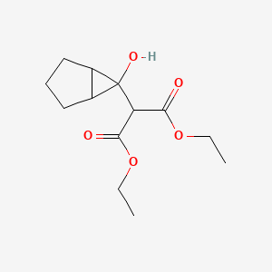 Diethyl (6-hydroxybicyclo[3.1.0]hexan-6-yl)propanedioate