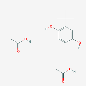 4-(Acetyloxy)-2-tert-butylphenyl acetate