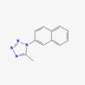 5-Methyl-1-naphthalen-2-yltetrazole