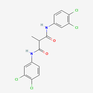 N~1~,N~3~-Bis(3,4-dichlorophenyl)-2-methylpropanediamide