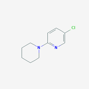 molecular formula C10H13ClN2 B1400121 5-Chloro-2-(piperidin-1-yl)pyridine CAS No. 1424857-24-8