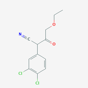 2-(3,4-Dichlorophenyl)-4-ethoxy-3-oxobutanenitrile