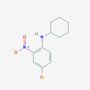 4-bromo-N-cyclohexyl-2-nitroaniline