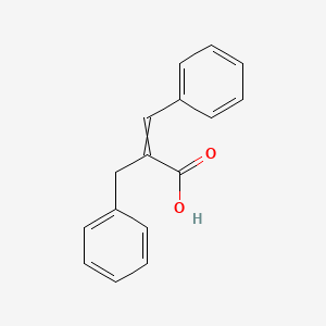 2-Benzyl-3-phenylprop-2-enoic acid