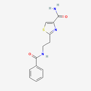 4-Thiazolecarboxamide,2-[2-(benzoylamino)ethyl]-