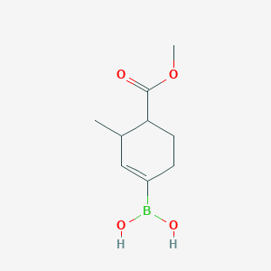 (4-(Methoxycarbonyl)-3-methylcyclohex-1-en-1-yl)boronic acid