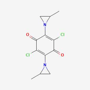 2,5-Dichloro-3,6-bis(2-methylaziridin-1-yl)cyclohexa-2,5-diene-1,4-dione