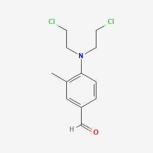 4-[Bis(2-chloroethyl)amino]-3-methylbenzaldehyde