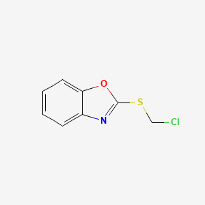 2-[(Chloromethyl)sulfanyl]-1,3-benzoxazole