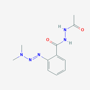 N-Acetylimino-2-(2-dimethylaminohydrazinyl)benzamide