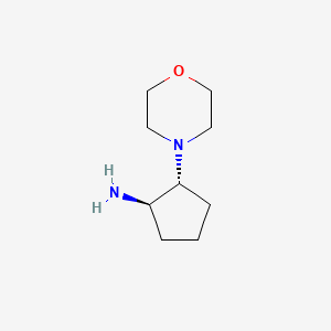 (1R,2R)-2-morpholinocyclopentan-1-amine