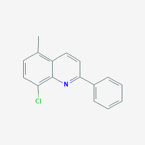 8-Chloro-5-methyl-2-phenylquinoline