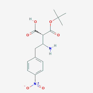 (R)-N-(tert-Butoxycarbonyl)-3-amino-4-(4-nitrophenyl)butanoic acid