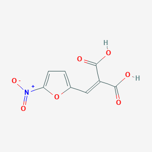 [(5-Nitrofuran-2-yl)methylidene]propanedioic acid