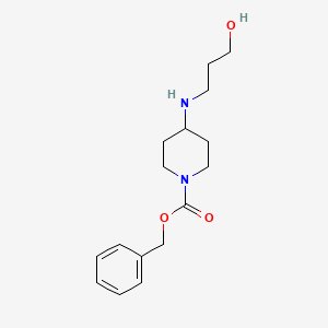 Benzyl 4-(3-hydroxypropylamino)piperidine-1-carboxylate