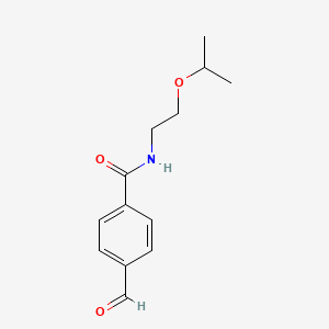 4-Formyl-N-(2-isopropoxyethyl)benzamide