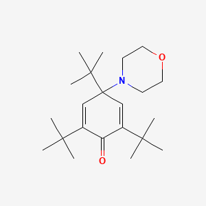 2,4,6-Tri-tert-butyl-4-(morpholin-4-yl)cyclohexa-2,5-dien-1-one