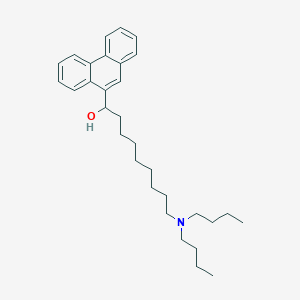 9-(Dibutylamino)-1-(phenanthren-9-yl)nonan-1-ol