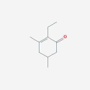 2-Ethyl-3,5-dimethylcyclohex-2-en-1-one