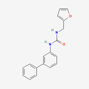 1-(Furan-2-ylmethyl)-3-(3-phenylphenyl)urea