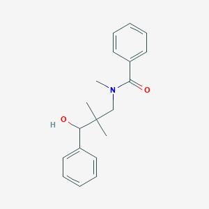 Benzamide,N-(3-hydroxy-2,2-dimethyl-3-phenylpropyl)-N-methyl-