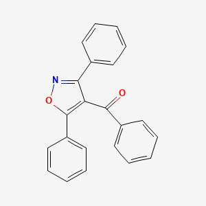 (3,5-Diphenyl-1,2-oxazol-4-yl)(phenyl)methanone