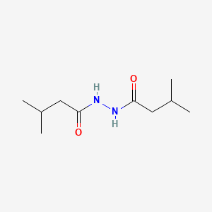 3-methyl-N'-(3-methylbutanoyl)butanehydrazide