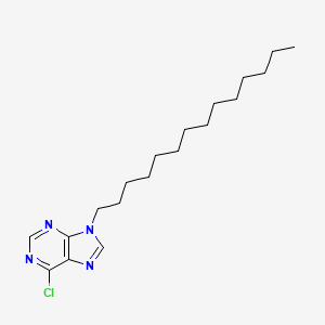 6-Chloro-9-tetradecyl-9H-purine