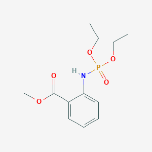 Methyl 2-(diethoxyphosphorylamino)benzoate