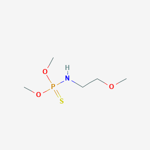 o,o-Dimethyl(2-methoxyethyl)phosphoramidothioate