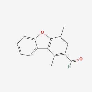 1,4-Dimethyldibenzo[b,d]furan-2-carbaldehyde