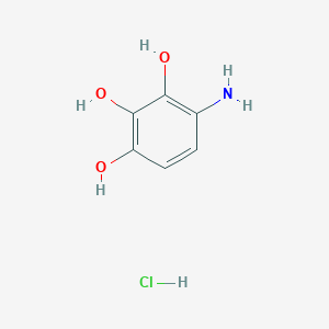 4-Aminobenzene-1,2,3-triol;hydrochloride