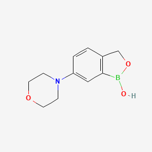 6-Morpholinobenzo[c][1,2]oxaborol-1(3h)-ol