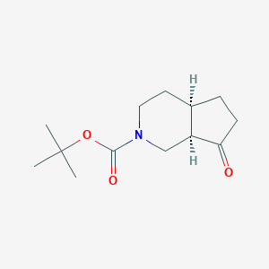 Rel-tert-butyl (4aR,7aR)-7-oxooctahydro-2H-cyclopenta[c]pyridine-2-carboxylate