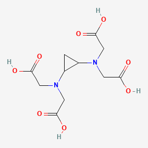 2-[[2-[Bis(carboxymethyl)amino]cyclopropyl]-(carboxymethyl)amino]acetic acid