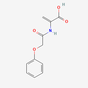 2-[(Phenoxyacetyl)amino]prop-2-enoic acid