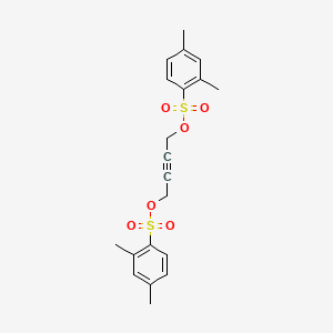 4-(2,4-Dimethylphenyl)sulfonyloxybut-2-ynyl 2,4-dimethylbenzenesulfonate