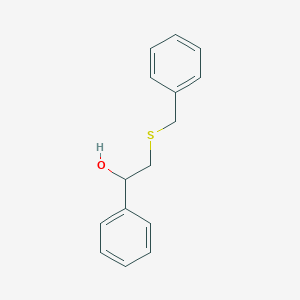 2-(Benzylsulfanyl)-1-phenylethanol